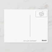 白バラの写真 ポストカード (裏面)