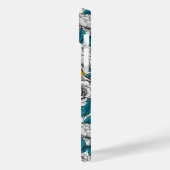 白バラの花と金魚 Case-Mate iPhoneケース (裏面 / 左)