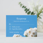 白バラフローラ 出欠カード (スタンド正面)