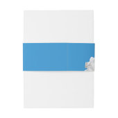 白バラフローラ 招待状ベリーバンド (裏面例)