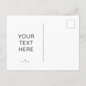 白バラフローラ 案内ポストカード (裏面)