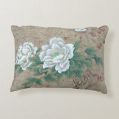 白バラ アクセントクッション (裏面)