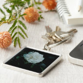 白バラ キーホルダー (側面)