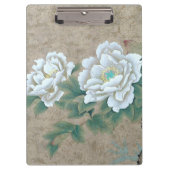 白バラ クリップボード (正面)