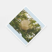 白バラ スタンダードランチョンナプキン (角)