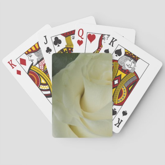 白バラ トランプ (裏面)