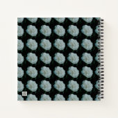 白バラ ノートブック (裏面)