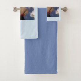 白バラ バスタオルセット