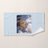 白バラ バスタオルセット (ハンドタオル)