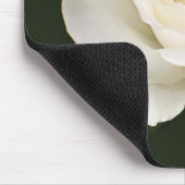 白バラ マウスパッド (コーナー)