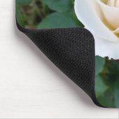 白バラ マウスパッド (コーナー)