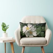 白バラ ランバークッション (椅子)