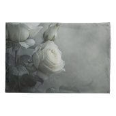 白バラ 枕カバー (裏面)