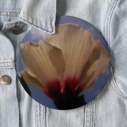 白バラ 缶バッジ (インサイチュ)