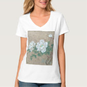 白バラ Tシャツ (正面)