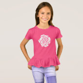 白バラTシャツ（子） Tシャツ (正面フル)