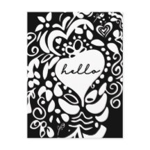 白パーソナライズされたと黒のハロー