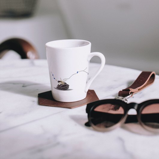 白パーソナライズされたのクリスマスユニークマグカップことわざ カフェラテマグ