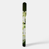 白パーソナライズされたアジサイ花iPhoneケース Case-Mate iPhoneケース (裏面 / 右)