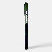 白パーソナライズされたダリアフラワーアップルiPhoneケース Case-Mate iPhoneケース (裏面 / 左)