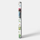 白パーソナライズされたフローラ山花IPHONE 14 Case-Mate iPhoneケース (裏面 / 左)