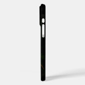 白パーソナライズされた花Apple iPhoneケース Case-Mate iPhoneケース (裏面 / 左)