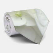 白ヒトアジサイ花婿のネックタイ ネクタイ (ロール)