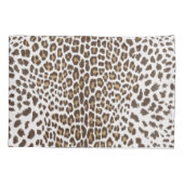 白ヒョウの皮 枕カバー (裏面)