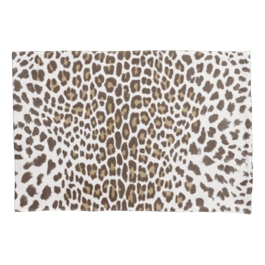 白ヒョウの皮 枕カバー (正面)