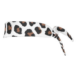 白ヒョウ印刷 タイヘッドバンド