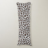 白ヒョウ印刷 ボディピロー (正面縦)