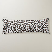 白ヒョウ印刷 ボディピロー (裏面)