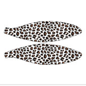 白ヒョウ印刷 ミニバスケットボール (パネル)