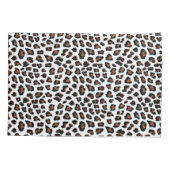 白ヒョウ印刷 枕カバー (裏面-左)