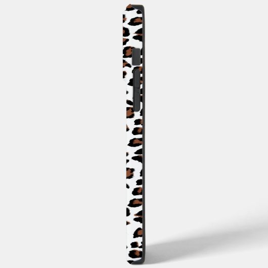 白ヒョウ印刷 Case-Mate iPhoneケース (裏面 / 左)