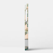 白ピンクコンクリート建物 Case-Mate iPhoneケース (裏面 / 左)