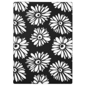 白ファンキー黒花 クリップボード (裏面)