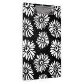 白ファンキー黒花 クリップボード (右)