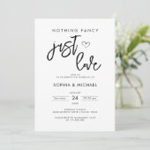 白ファンシー黒を愛す結婚るもの 招待状 (スタンド正面)