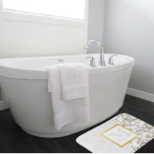 白フェイク皮大理石モノグラム