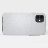 白フェイク革iPhone 5s ケース Case-Mate iPhoneケース (裏面(横))