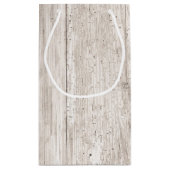 白フェイク風化木材抱き枕 スモールペーパーバッグ (裏面)