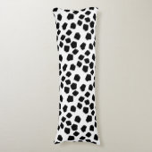 白フェイク黒の岩 ボディピロー (正面縦)