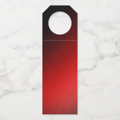 白フェニックスが赤n黒の灰を上昇おめでとう ボトルネックタグ (裏面)