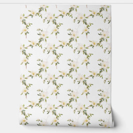 白フェミニン花 壁紙