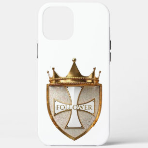 白フォロワーCrest 1phone 17 フォンケース/カバー iPhone 12 Pro Max ケース