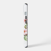 白フクロウの赤ちゃん iPhone 15ケース (左側面)