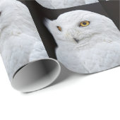 白フクロウ ラッピングペーパー (ロールコーナー)