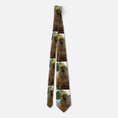 白フレンドリーオーストラリア産コカトー、ネックタイ ネクタイ (裏面)