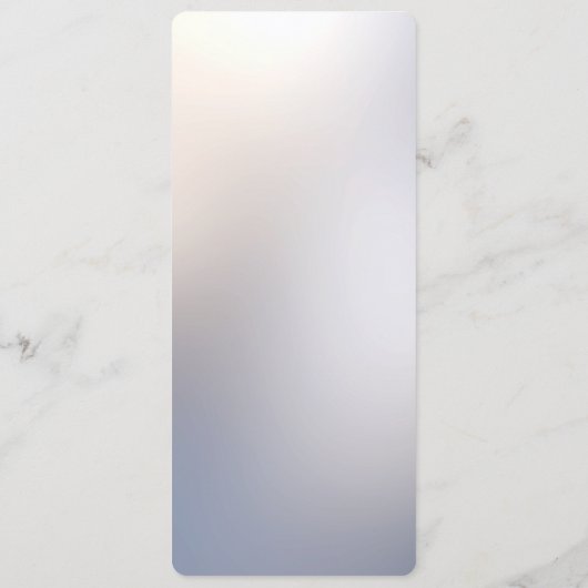 白フローラの華やかなメニュー メニュー (裏面)